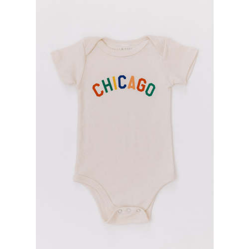 Sweet Home Chicago Onesie - Natural