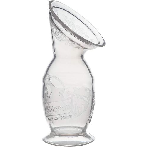 Haakaa New Silicone Breast Pump 150ML with Suction 100% Food Grade Silicone BPA PVC and Phthalate Free (150ml)