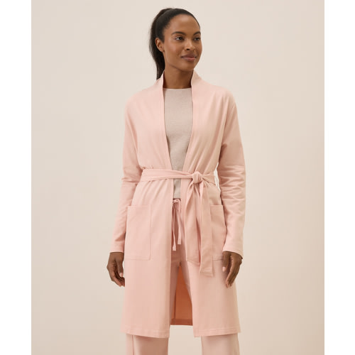 Cool Stretch Lounge Duster made with Organic Cotton | L