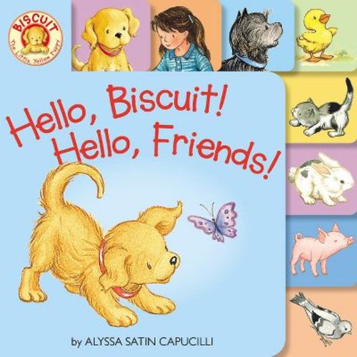 Hello, Biscuit! Hello, Friends! Tabbed Board Book - By Alyssa Satin Capucilli