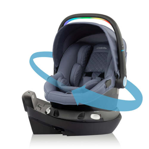 Revolve180 LiteMax NXT Rotational Infant Car Seat with SensorySoothe - Evenflo® Official Site