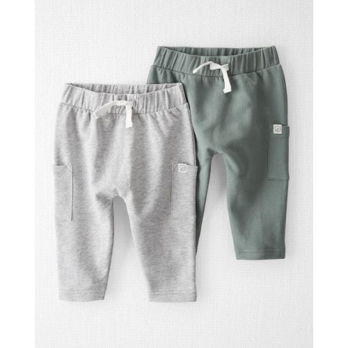 Baby 2-Pack Organic Cotton Pants - Little Planet | Carter's