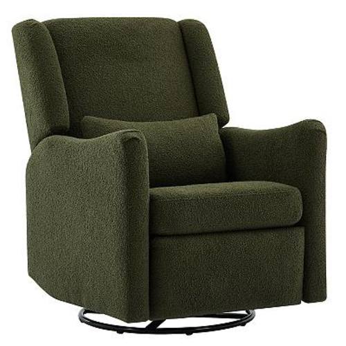 Merax 29.5'' Wide Wingback Swivel Rocker Recliner Chair, Glider Rocker Recliner
