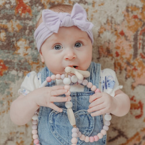 Silicone Rosary - Teething Beads & Bracelet - Chews Life