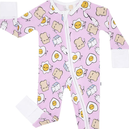 Little Sleepies Pajamas for Baby Boys & Girls, Viscose from Bamboo Baby Pajamas, Preemie & Newborn Sleepers, 2-Way Zipper PJs