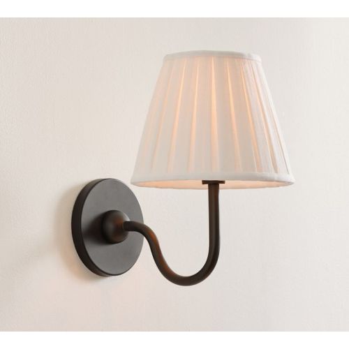 Baylor Pleated Shade Sconce (10")
