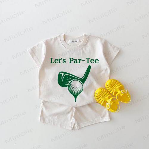 LET&#x27;S PAR-TEE Baby Golf 2-piece White Set