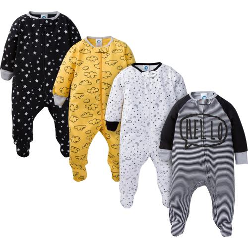4-Pack Baby Boys Stars Sleep N' Play
– Gerber Childrenswear