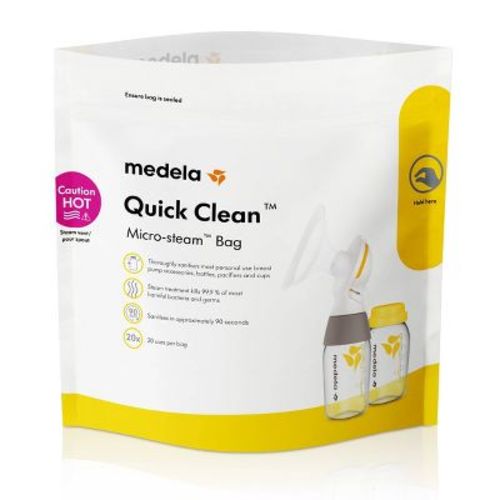 Medela Quick Clean Micro-steam Sanitizing Bags - 12ct