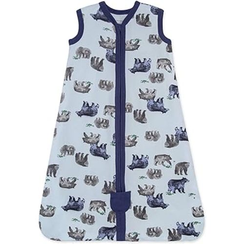 Burt's Bees Baby Beekeeper Infant Wearable Blanket, 100% Organic Cotton Unisex, Girl, Boy Swaddle Transition Sack - Light Weight 0.5 TOG or Medium Weight 1.5 TOG - Newborn Essentials Sleep Clothes