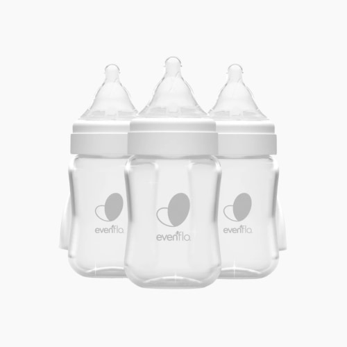 Evenflo 3pk Balance Wide-Neck Anti-Colic Baby Bottles Glass - 6oz