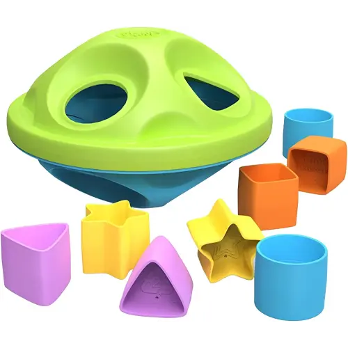 Green Toys Shape Sorter, Green/Blue