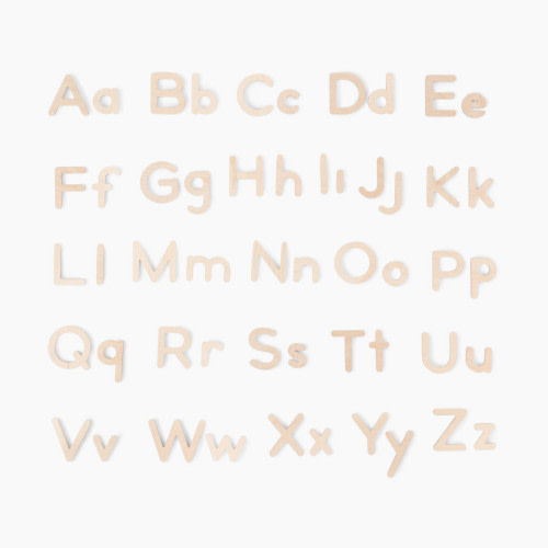 Gathre Wooden Letters - Birch