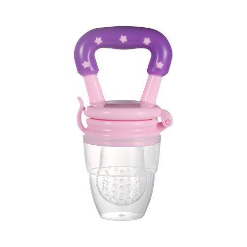 Ozmmyan Baby Fruit Feeder Pacifier, Fresh Food Feeding Teether for Toddler, BPA Free, Soothing Gum Relief, Infant Silicone Teething Toy, Suitable for Baby 6-12 Months