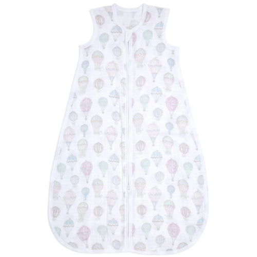 Medium TOG 1.0 organic cotton light sleep sack TOG 1.0 above the clouds | aden + anais