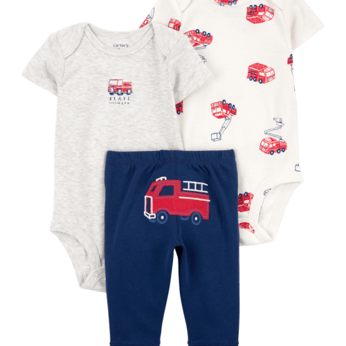 Multi Baby 3-Piece Fire Truck Little Character Set® | Carter’s Oshkosh Canada