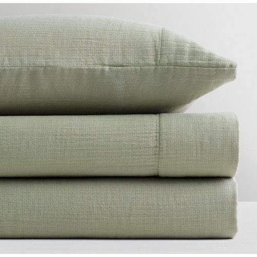 Washed Cotton Gauze Crib Fitted Sheet | RH Baby & Child