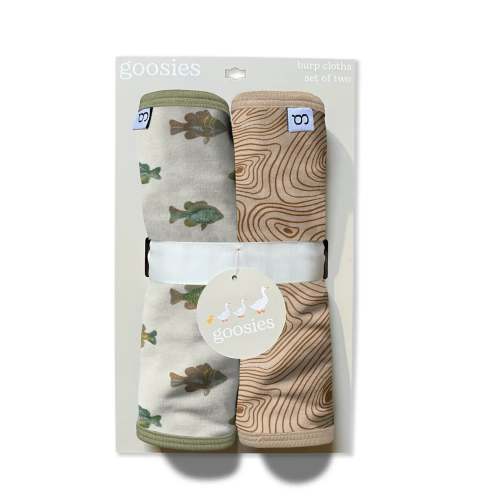 Freshwater Fish Burp Cloth Set