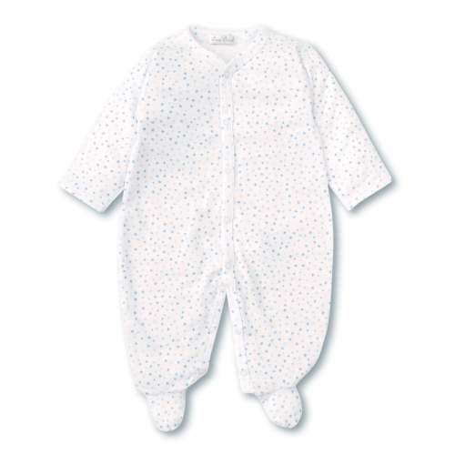 Kissy Superstars White Print Footie | NB