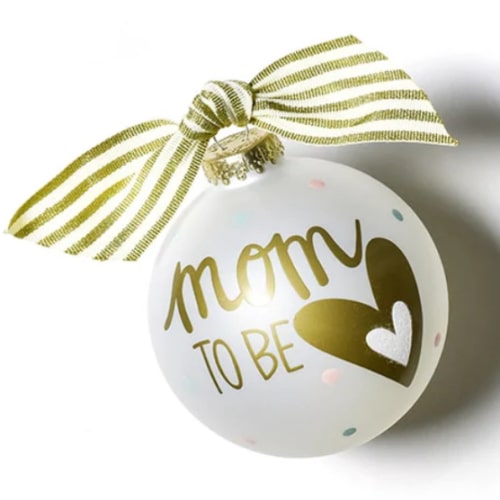 Mom To Be Glass Ornament | New Mom | Coton Colors