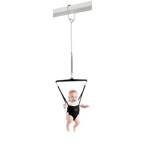 New Jolly Jumper Original Baby Exerciser (Black Saddle)