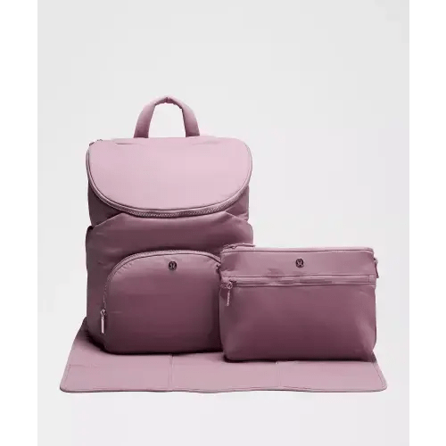 New Parent Backpack 17L | lululemon - Lavender Lux/Sheer Oak