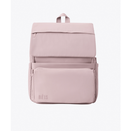 BÉIS 'The Ultimate Diaper Backpack' in Atlas Pink - Best Pink Backpack Diaper Bag