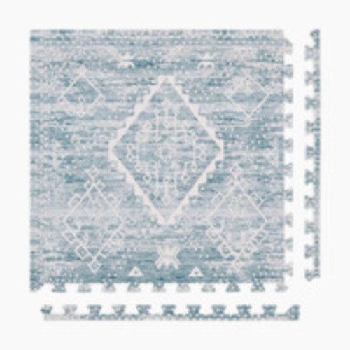 House of Noa Little Nomad Play Mat l Ula - Indigo, 6X8