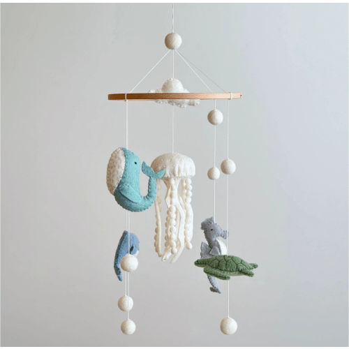 Jellyfish Baby Mobile | Botanic and Luxe