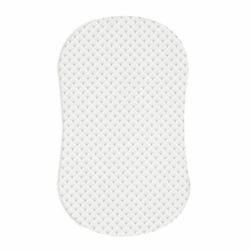 Halo Innovations Bassinest 100% Cotton Fitted Sheet – White