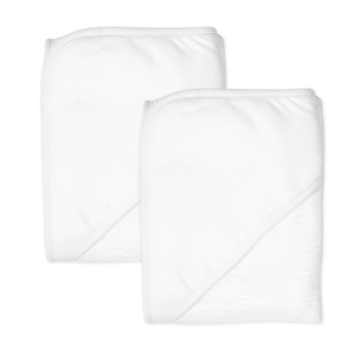 2-Pack Organic Cotton Hooded Towels, Rose Blossom | Honest Baby Clothing