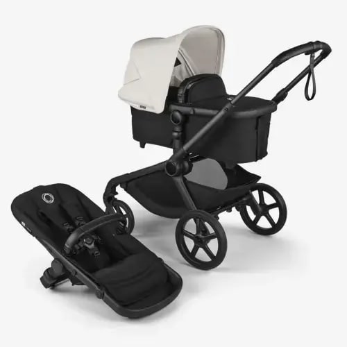 Bugaboo Kangaroo Stroller - Black/Misty White