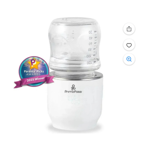 Primo Passi Portable Bottle Warmer, White