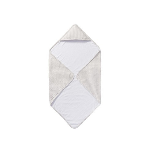Oxford Stripe Baby Hooded Towel