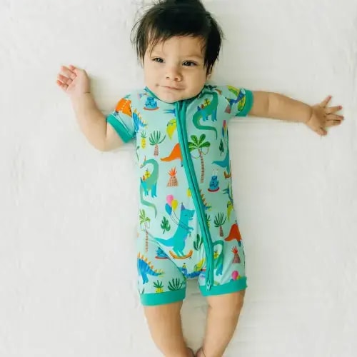 Prehistoric Party Shorty Zippy - 0-3M