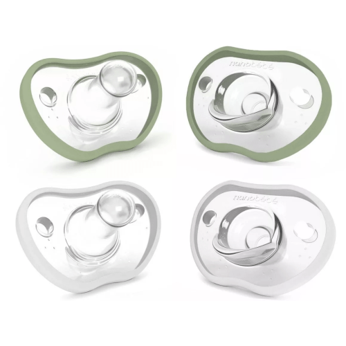 nanobebe Flexy Silicone Pacifier - 4pk