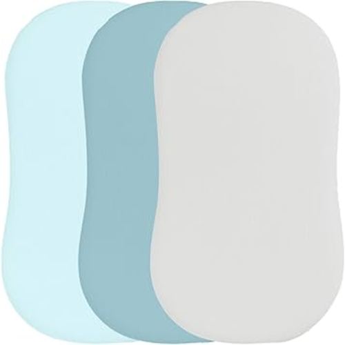 Littogoose 3 Pack Baby Infant Lounger Cover, Soft, Breathable, Perfect Fit for Newborns, Compatible with Snuggle Me–Style Newborn Loungers