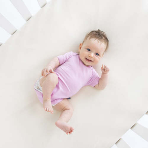 Short Sleeve Bodysuit in Orchid