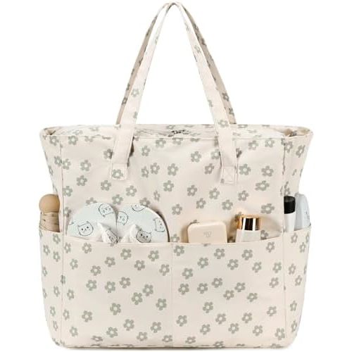Waterproof Beach Tote Pool Bags for Women Ladies Extra Large Gym Tote Carry On Bag With Wet Compartment for Weekender Travel