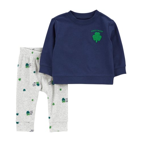 Baby 2-Piece St. Patrick's Day Top & Pant Set - Carter's | Carter's