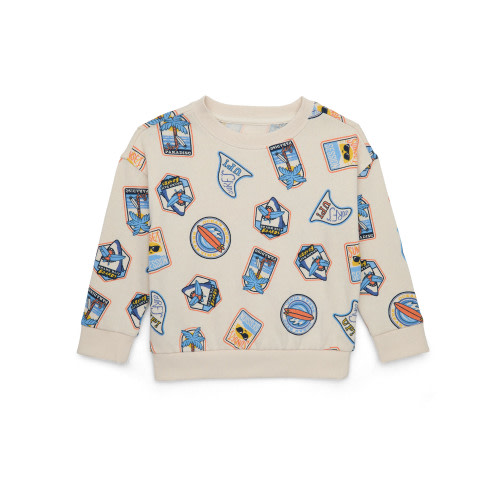 Wonder Nation Toddler Boys Fleece Graphic Top with Long-Sleeves, Sizes 12M-5T