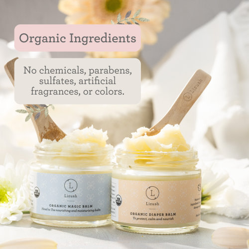 Organic Baby Skin Care Gift Set, Magic Balm & Diaper Balm, Eczema Treatment Cream, Natural Baby Skincare, Baby Gifts