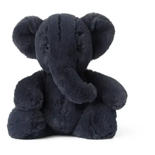 Ebu the Elephant plush | Charcoal grey