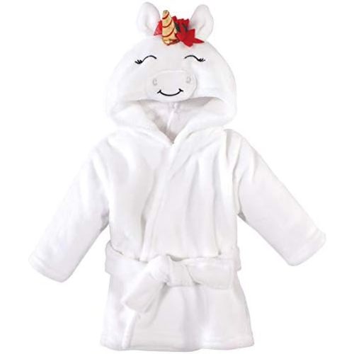 Hudson Baby Unisex Baby Plush Animal Face Bathrobe