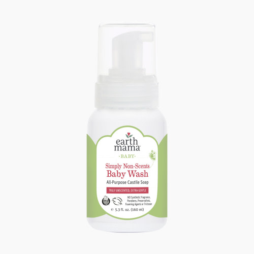 Earth Mama Simply Non-Scents Baby Wash - Natural Non-Scents, 5.3 fl oz