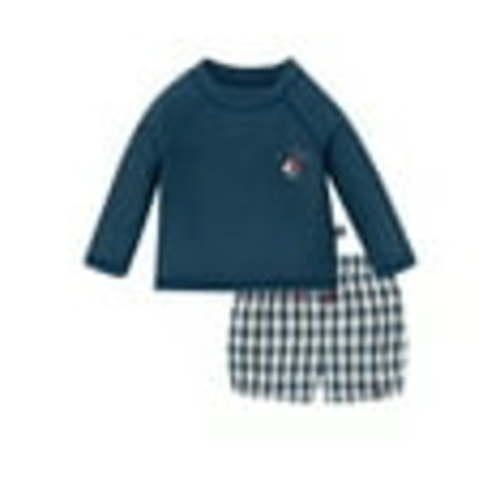 Boy Long Sleeve Rashguard and Short Set