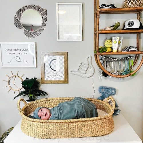 Ghanaian Changing Basket || Baby Eco Trends