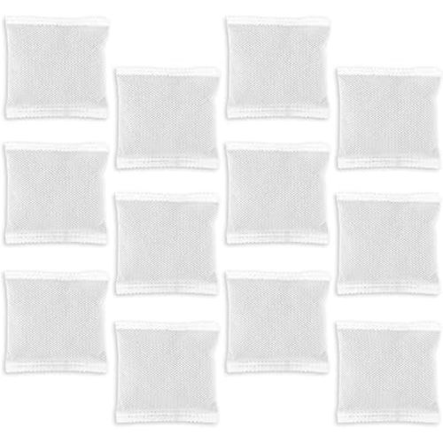 12pcs Carbon Filter Refills for Playtex Diaper Genie, Activated Charcoal Deodorizer Odor Absorber Replacement for Diaper Pail Closet Shoe Cabinet & Trash Can (20g)