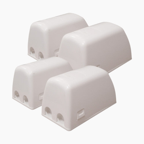 Dreambaby Dual Fit Plug And Electrical 2-Piece Outlet Cover (4 Pack)