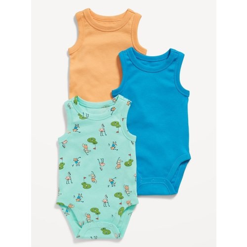 Sleeveless Bodysuit 3-Pack for Baby